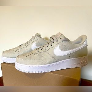 Nike Air Force One - M11.5 Bone Colorway (limited edition) Like New